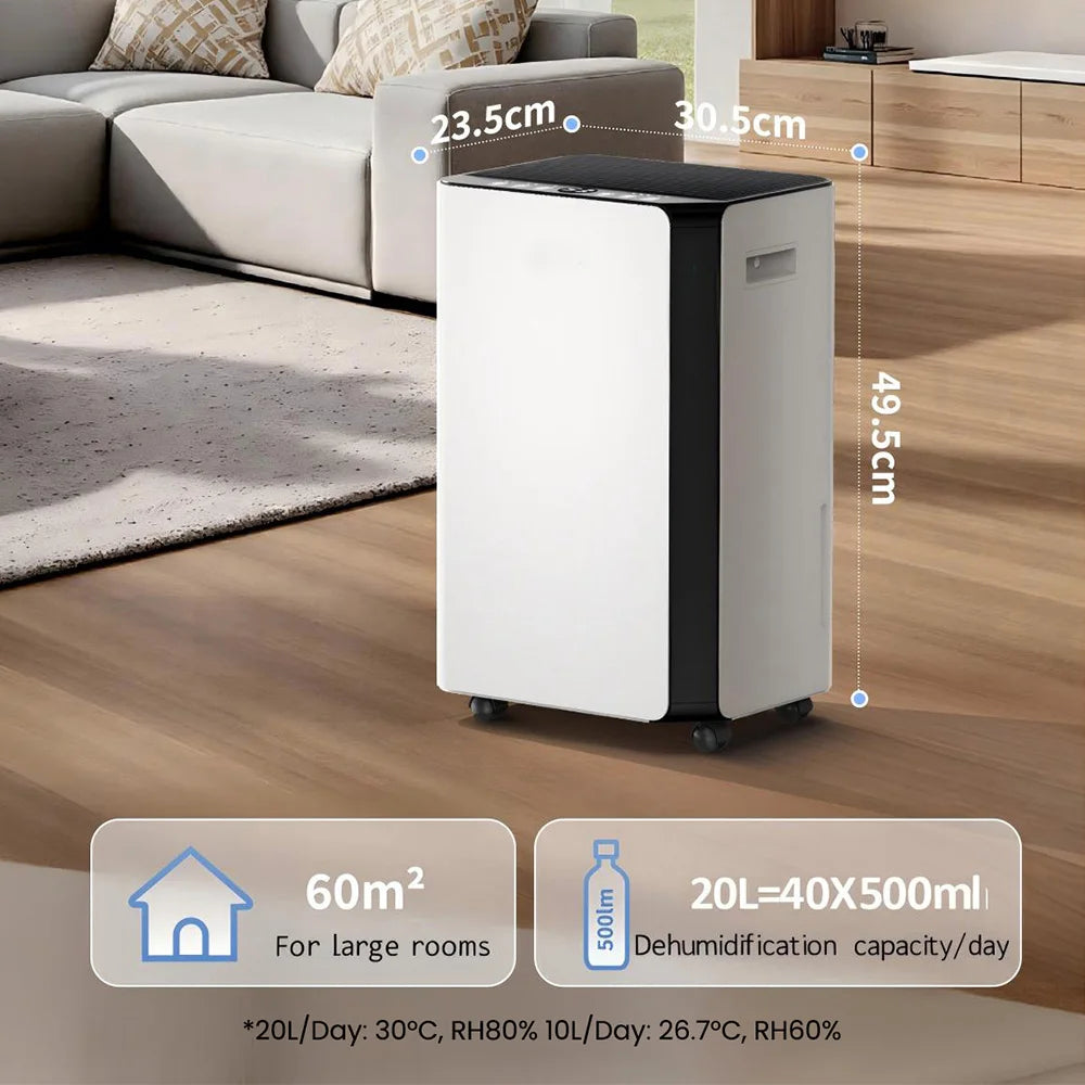 Deshumidificateur Portable 20L HUMILABS - WiFi Connecte